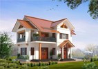 Xây nhà mái thái 2 tầng hiện đại với giá dưới 600 triệu