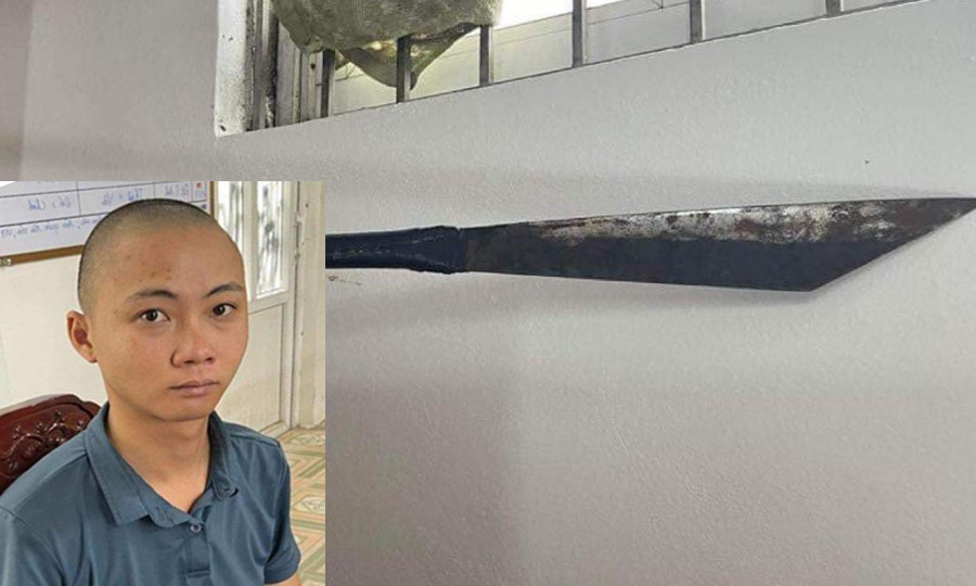 Em rể đang cắt tóc bị anh vợ chém đứt lìa bàn tay