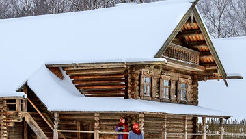Căn nhà gỗ truyền thống Nga đốn tim vạn người