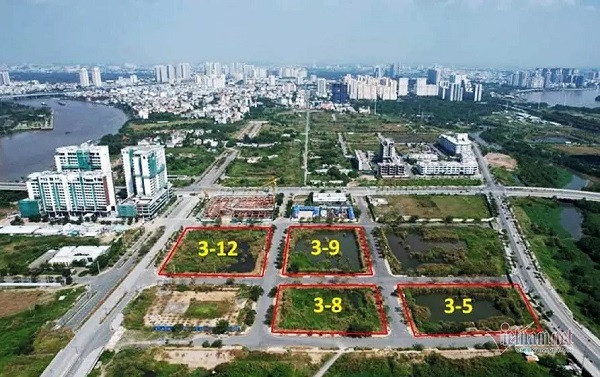 Thuế nói về hình phạt đối với DN đấu giá bỏ cọc tại Thủ Thiêm