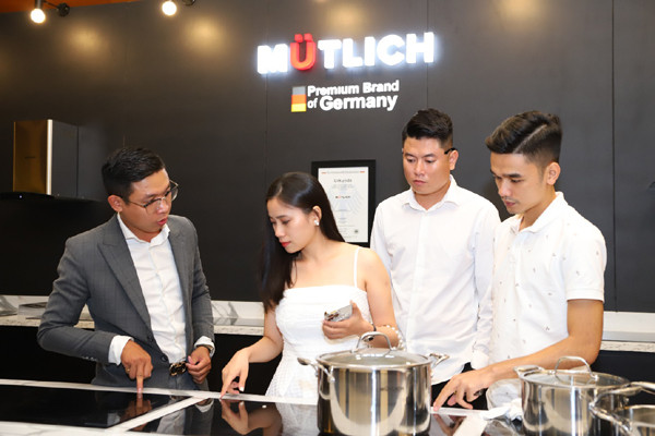 Màn ra mắt ‘đậm chất Đức’ của thương hiệu bếp Mutlich