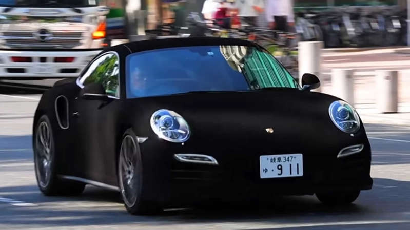 Kỳ lạ chiếc Porsche 911 đen nhất thế giới