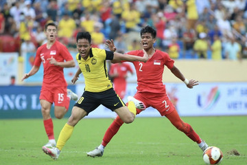 U19 Malaysia loại U19 Singapore khỏi U19 Đông Nam Á 2022