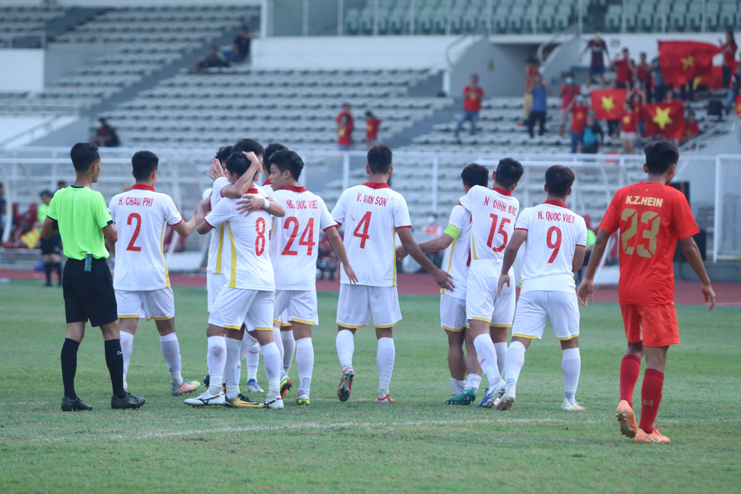 Video bàn thắng U19 Việt Nam 3-1 U19 Myanmar