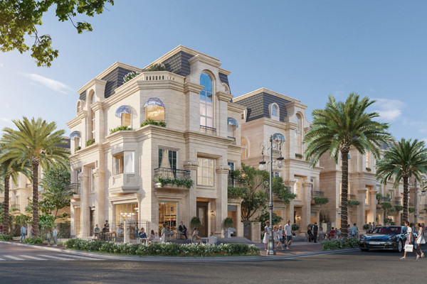 Milan Arcade - dinh thự thương mại độc đáo trong tổ hợp The Sapphire Mansions