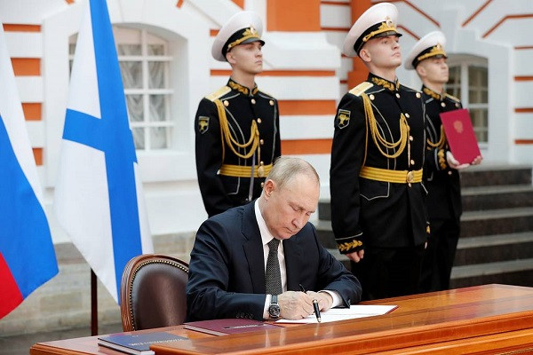 Điểm nổi bật trong học thuyết hải quân mới được ông Putin phê duyệt
