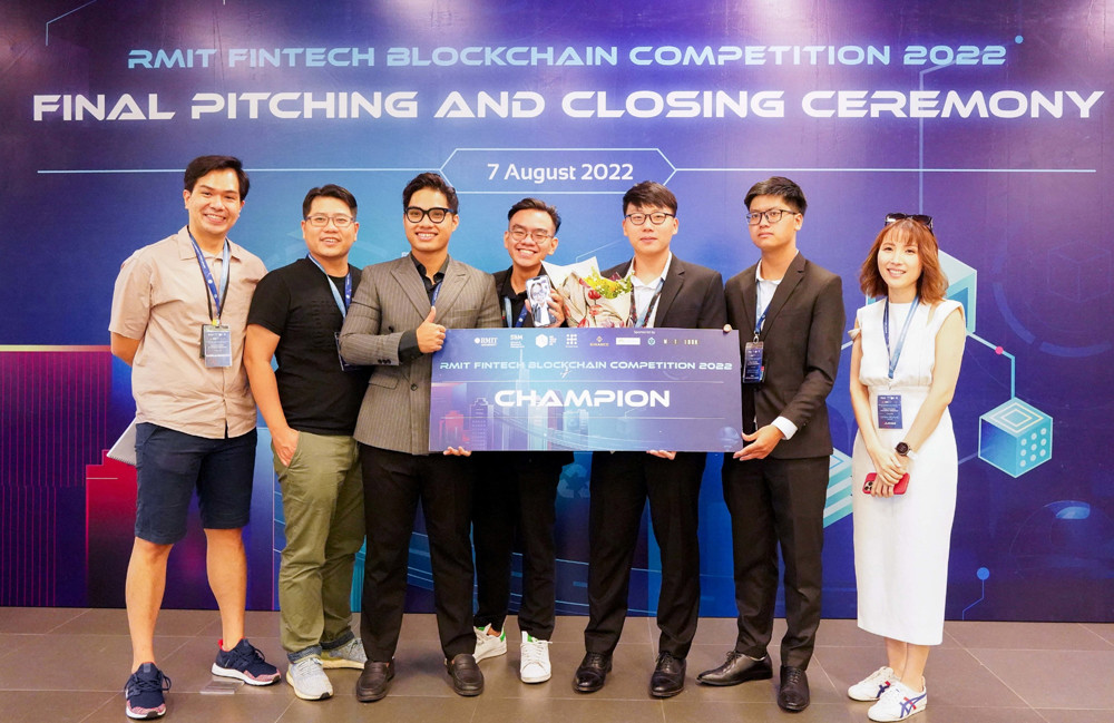 Ứng dụng blockchain kết nối du lịch, sinh viên vô địch RMIT Fintech Blockchain