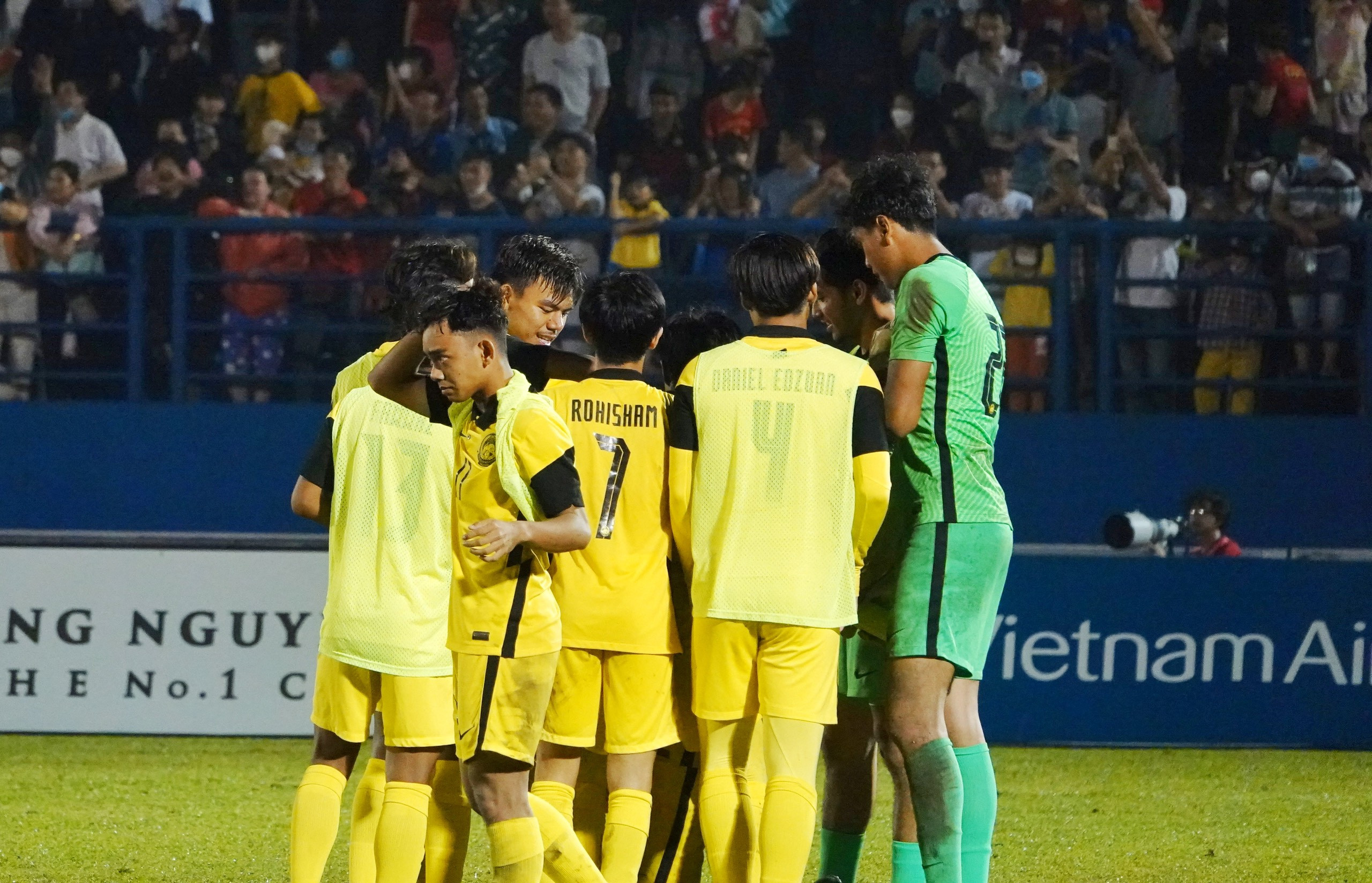 và nỗi buồn của các cầu thủ U19 Malaysia