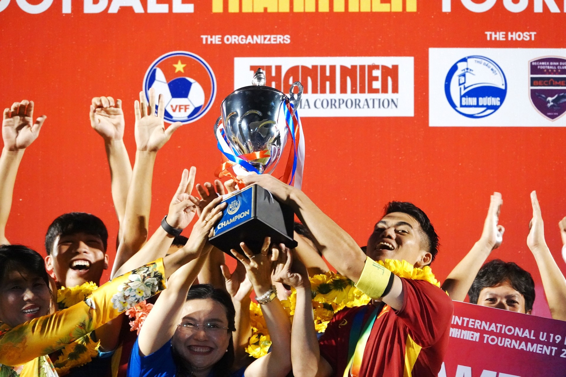 U19 Việt Nam trở thành nhà vô địch của giải U19 Quốc tế 2022