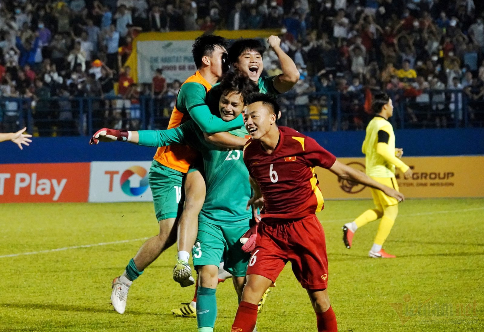 Video bàn thắng U19 Việt Nam 1-1 U19 Malaysia (pen 4-3): Chức vô địch nghẹt thở