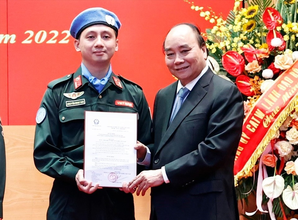 Việt Nam lần đầu cử sĩ quan công an tham gia gìn giữ hòa bình Liên Hiệp Quốc
