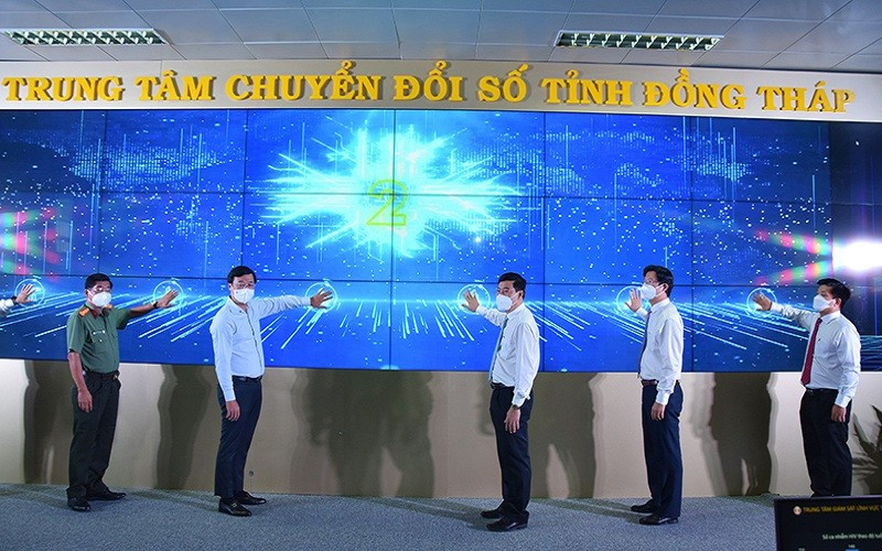 Đồng Tháp thành lập trung tâm chuyển đổi số