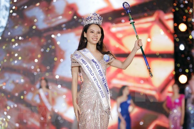 Huynh Nguyen Mai Phuong becomes Miss World Vietnam 2022 hinh anh 1