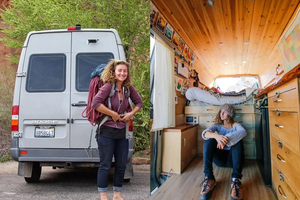 Cuộc sống trên xe van không hào nhoáng như ảnh mạng