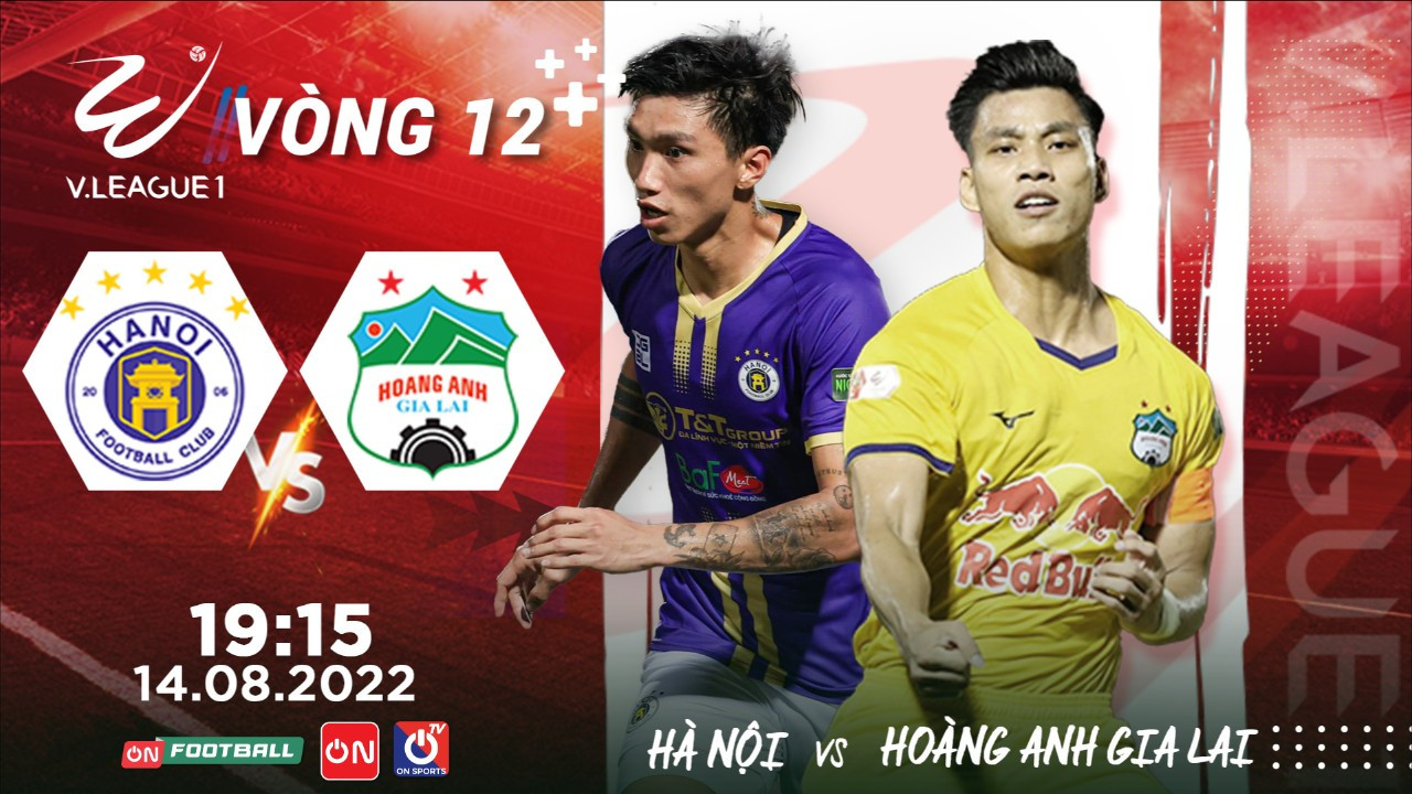 Link xem trực tiếp bóng đá Hà Nội vs HAGL, 19h15 hôm nay 14/8