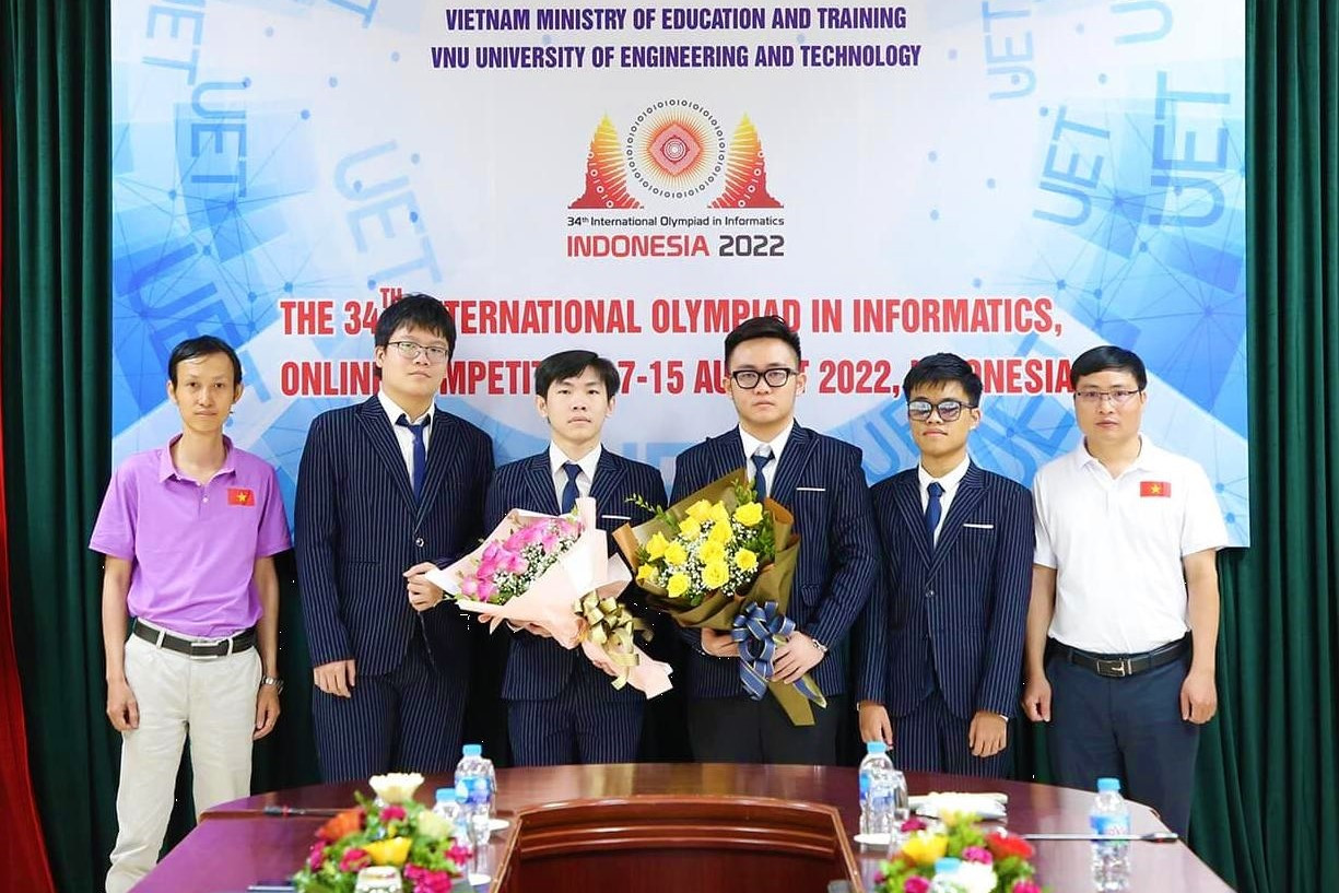 Việt Nam giành 4 huy chương, lọt top 10 Olympic Tin học quốc tế