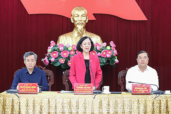 Kiểm tra việc thực hiện Nghị quyết Đại hội XIII của Đảng tại Nam Định