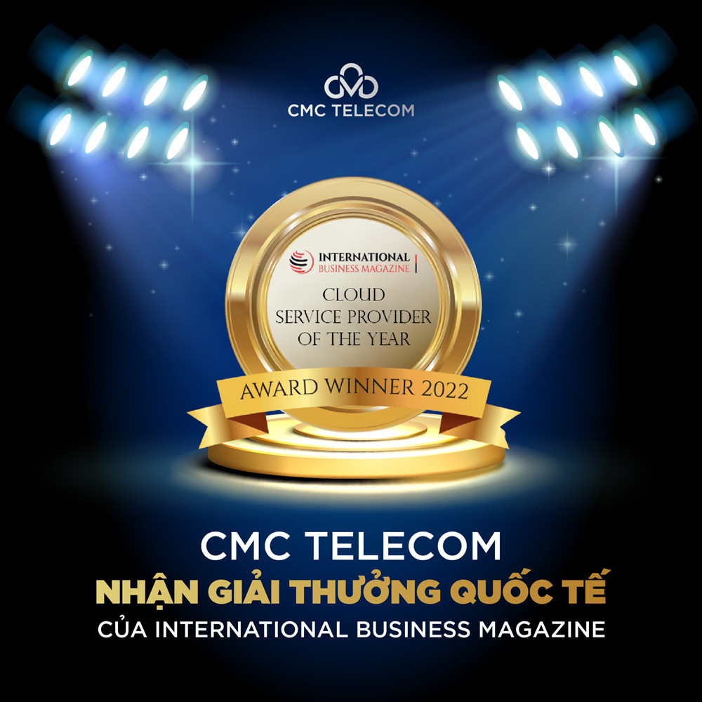 CMC Telecom nhận giải thưởng quốc tế cho dịch vụ Multi Cloud