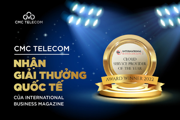 CMC Telecom nhận giải thưởng quốc tế cho dịch vụ Multi Cloud