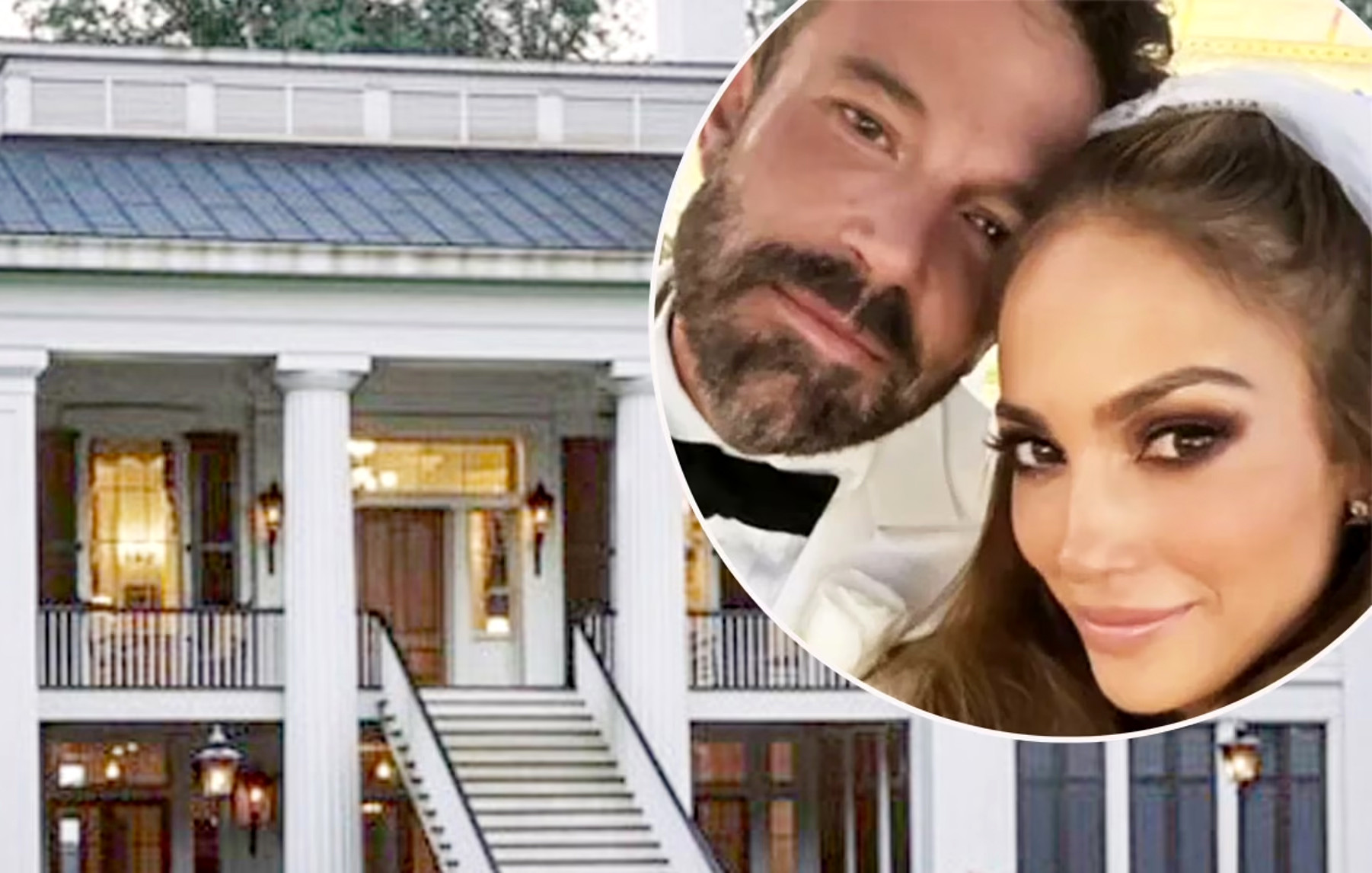 Bên trong dinh thự khủng Jennifer Lopez và Ben Affleck làm lễ cưới cuối tuần này