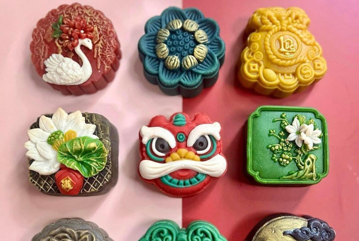 Sốt xình xịch bánh trung thu 3D độc lạ