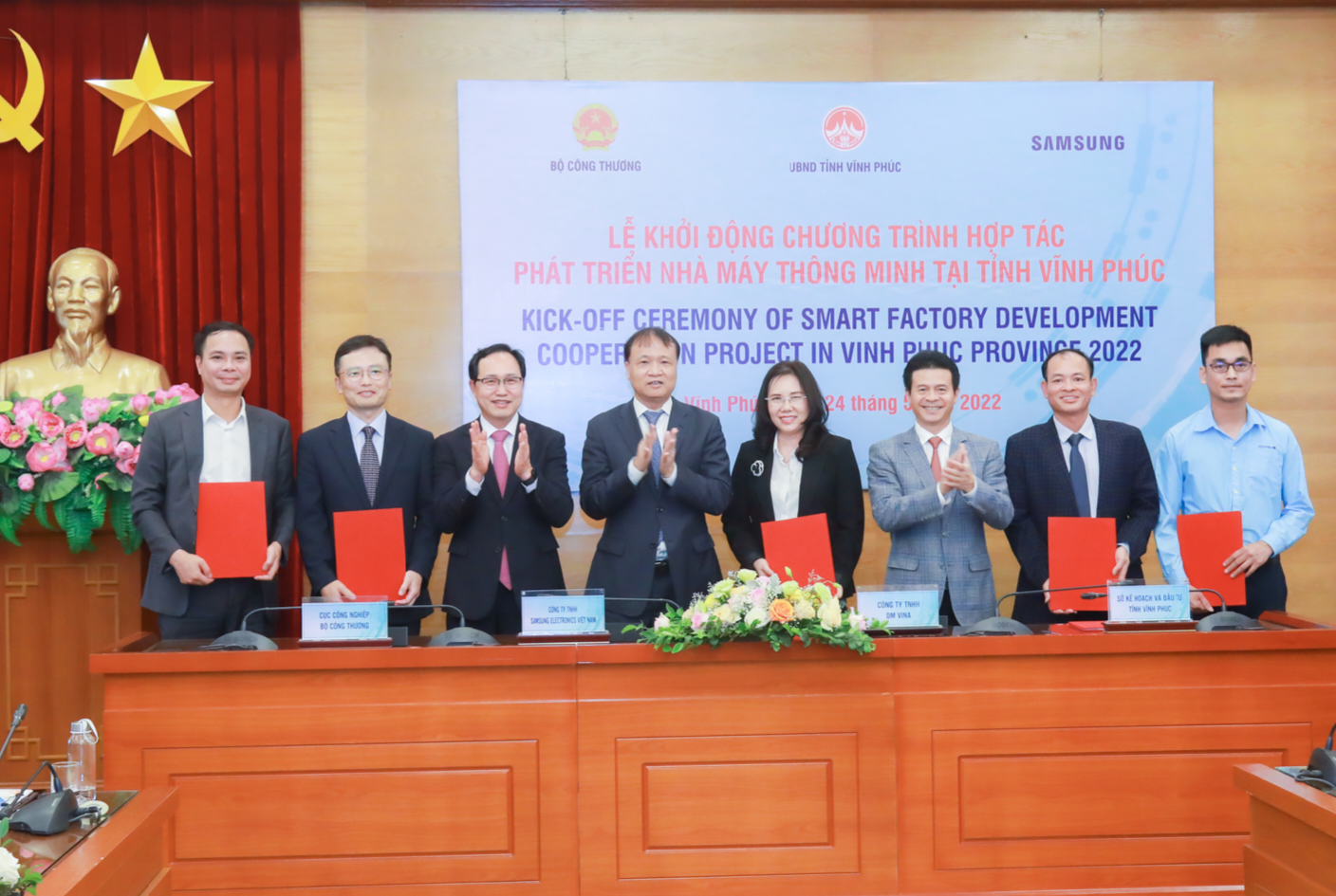 Samsung Việt Nam khởi động Dự án Hợp tác phát triển nhà máy thông minh