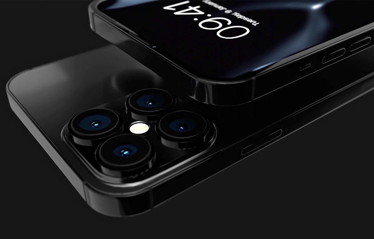 iPhone 15 Pro lộ diện concept camera 4 ống kính