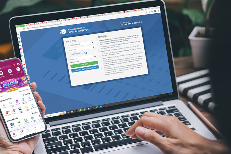 Phí xét tuyển đại học, cao đẳng sẽ thanh toán online