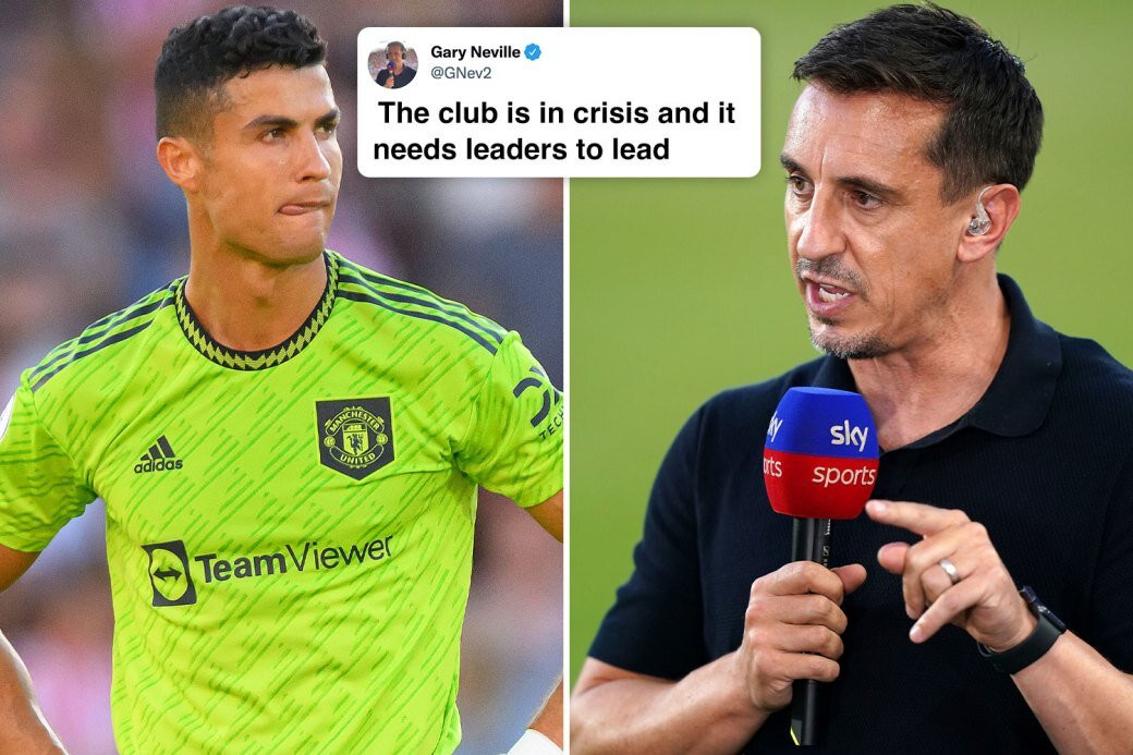 Gary Neville vạch trần bộ mặt của Ronaldo