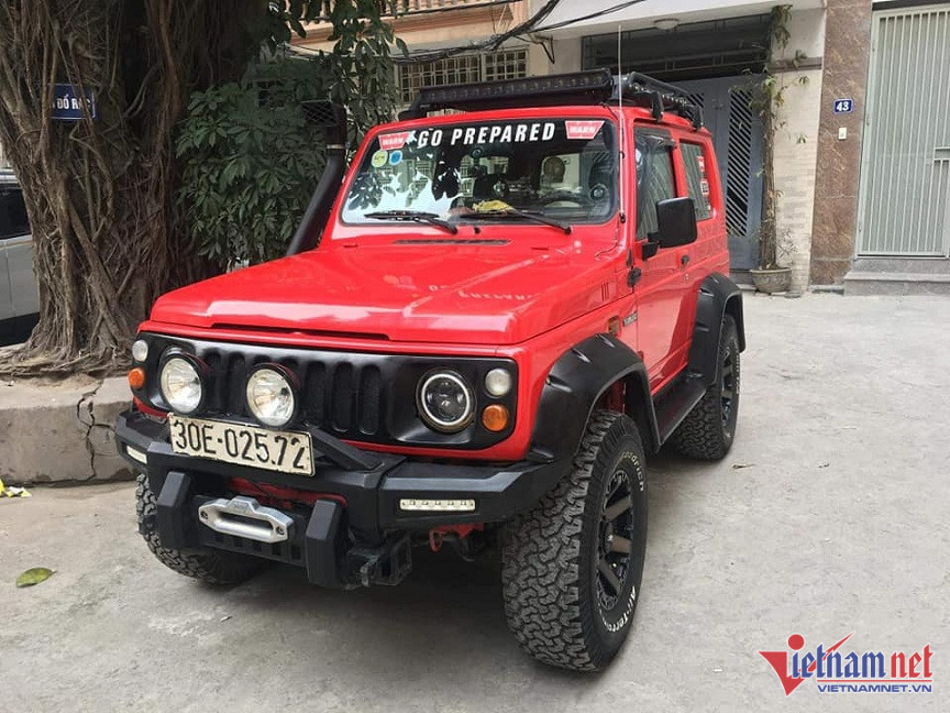 Suzuki Samurai 1996 hàng hiếm rao giá 680 triệu tại Hà Nội