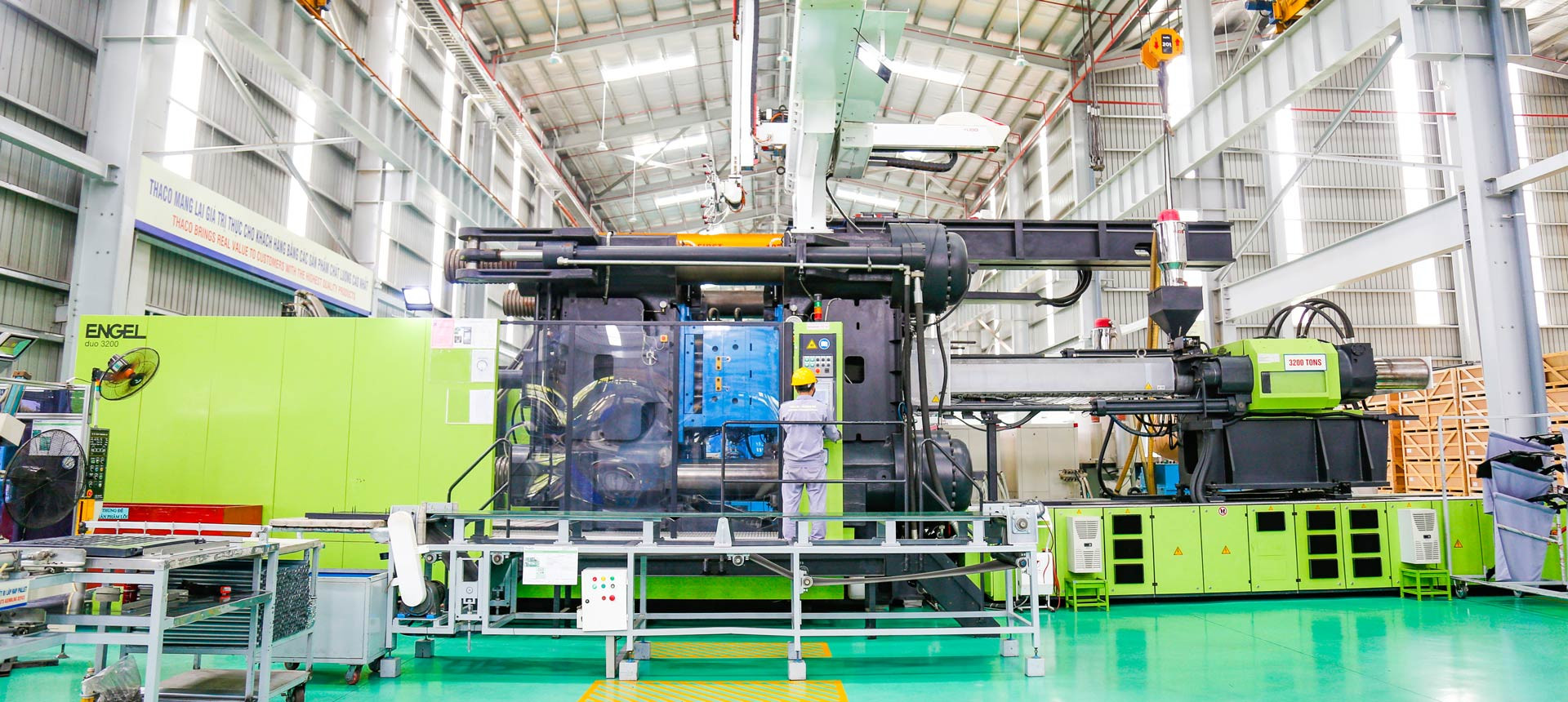 Nhà máy linh kiện nhựa đẩy mạnh xuất khẩu bồn nhựa sang Mỹ