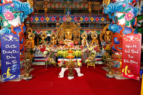 Bảo tháp Mandala Tây Thiên: Bản giao hòa linh khí đất trời trong tiết Vu lan