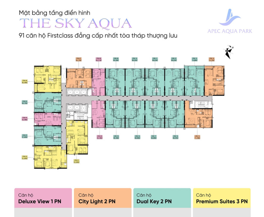 4 loại hình căn hộ tại The Sky Aqua ‘được lòng’ giới thượng lưu