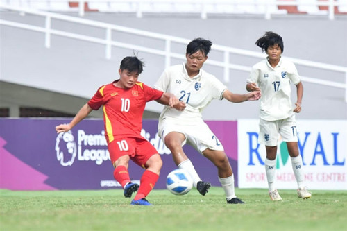 Vietnam beat Thailand to top group in AFF U18 Women