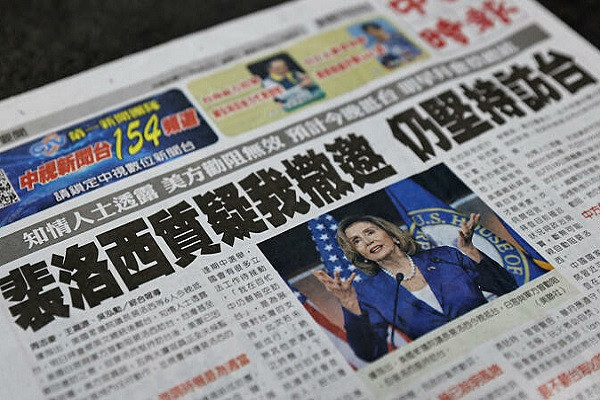Phản ứng của Trung Quốc khi bà Nancy Pelosi tới Đài Loan