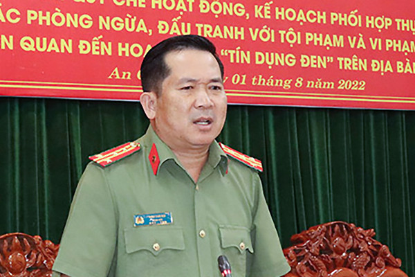 Đại tá Đinh Văn Nơi nhận nhiệm vụ đặc biệt, 'xử nóng' tín dụng đen