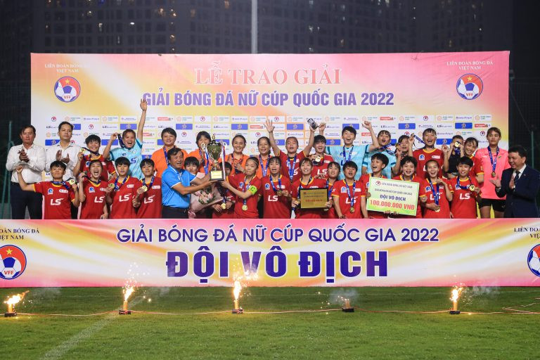 Nữ TP.HCM I vô địch Cúp Quốc gia 2022