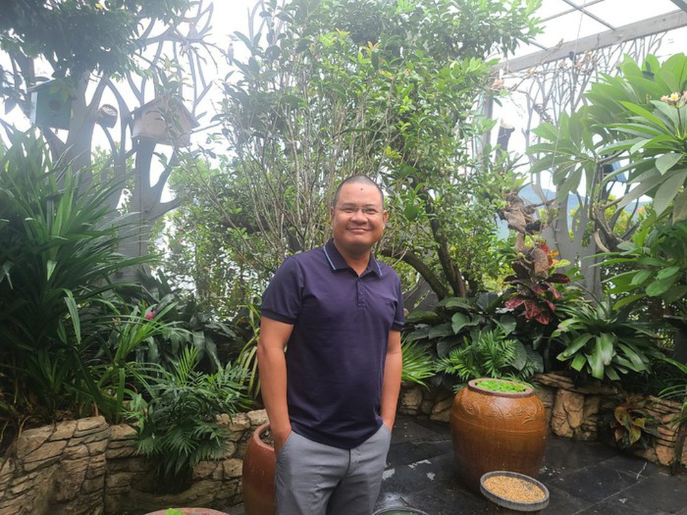 Doanh nhân làm vườn chim trên sân thượng - Group Kiến Trúc Sư Việt Nam