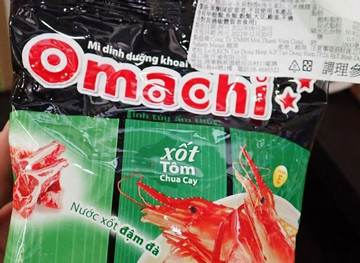 Đài Loan thu hồi lô mì Omachi nhập từ Việt Nam
