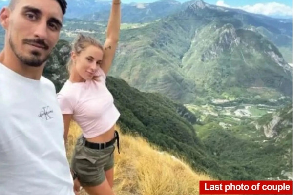 Selfie với bạn gái ngay trước khi rơi xuống vách núi tử vong ở Italy