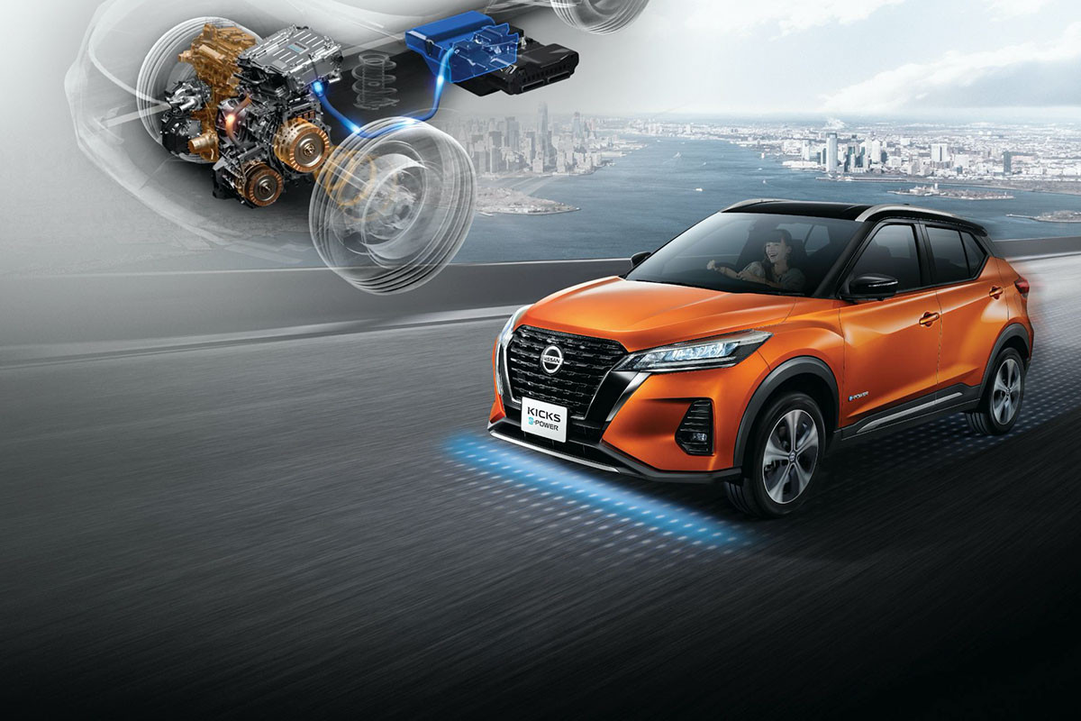 Nissan Kicks với công nghệ e-Power (Ảnh: VAD).