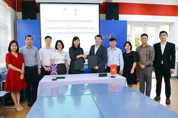 ICAEW và Trường Quốc tế - ĐH Quốc gia Hà Nội ký kết hợp tác