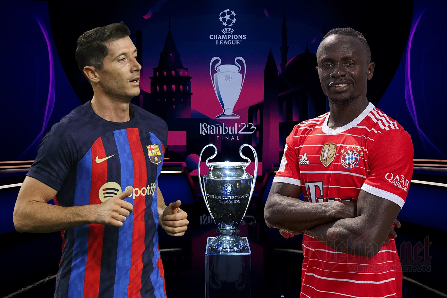 Barca gặp hung thần Bayern ở Cúp C1: Trận chiến của Lewandowski