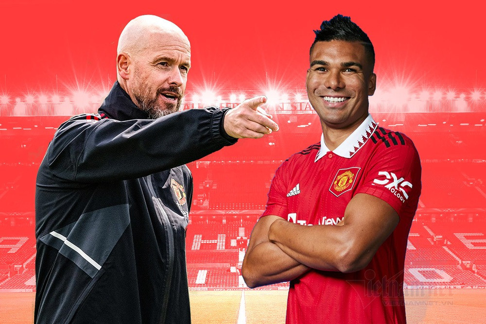 MU đấu Southampton: Erik ten Hag và công thức Casemiro