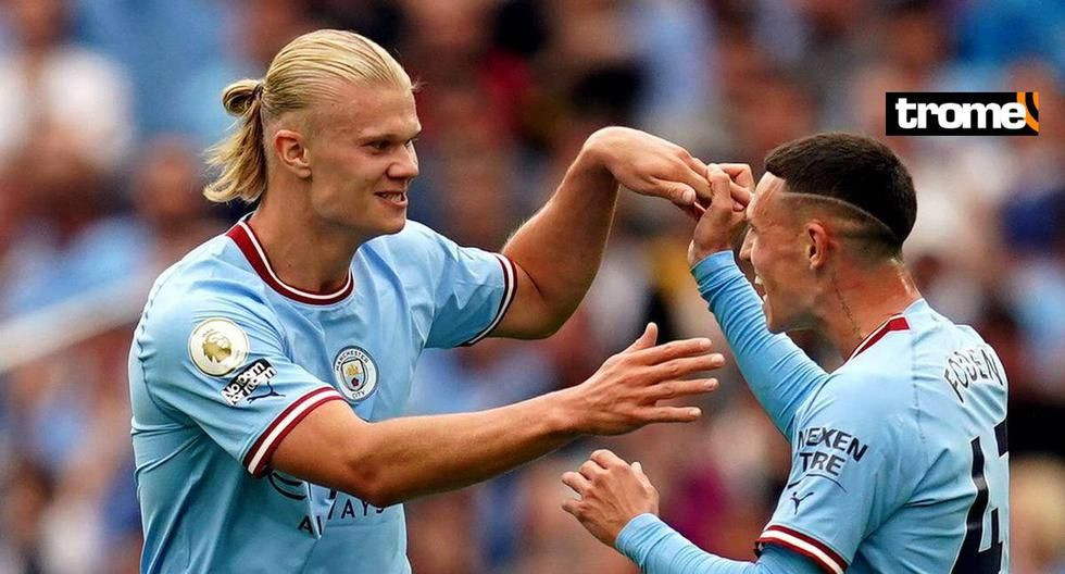 Haaland: Ơn trời, Phil Foden cuối cùng đã chuyền cho tôi!