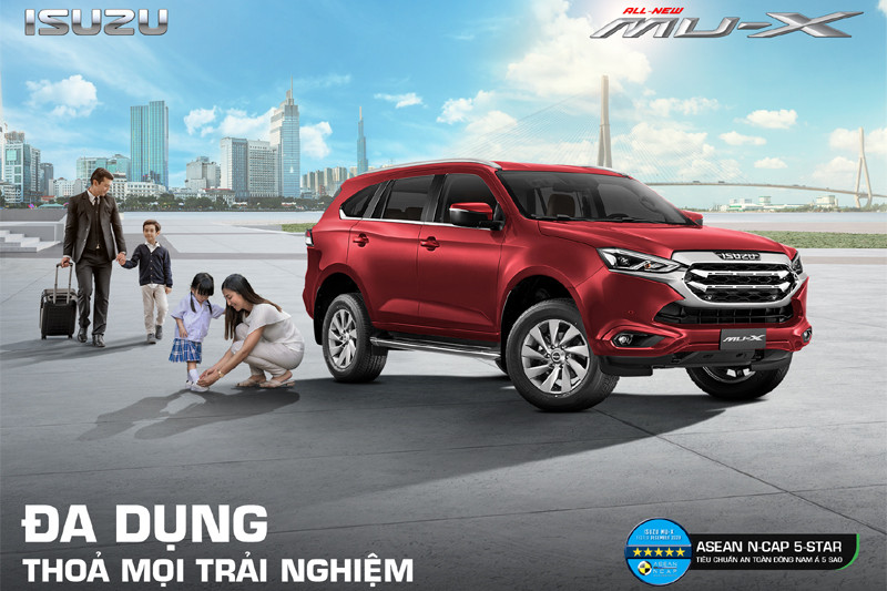 Isuzu All New mu-X bứt phá để chinh phục khách hàng Việt