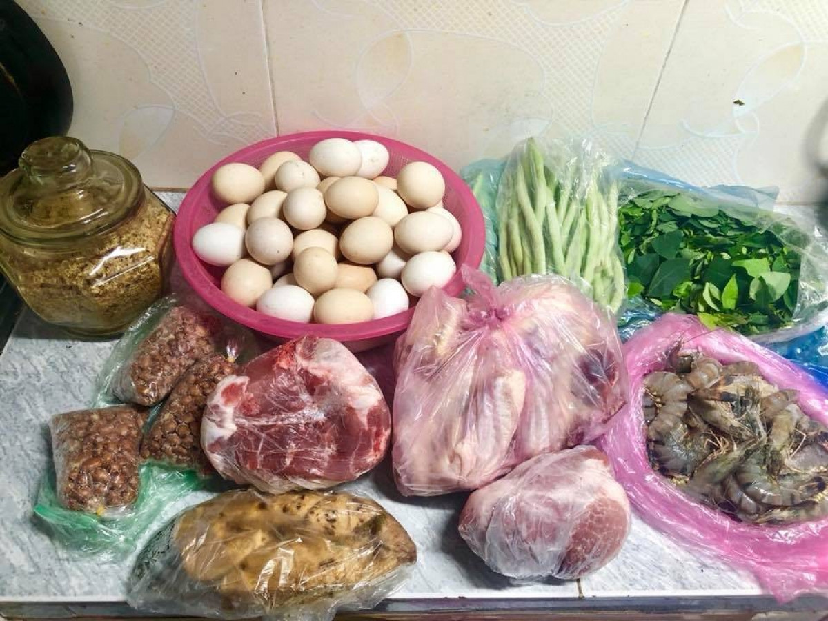 Lựa chọn thực phẩm quê đang là xu hướng phổ biến của nhiều người nội trợ