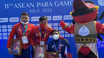 Disabled swimmers earn more five golds at ASEAN Para Games