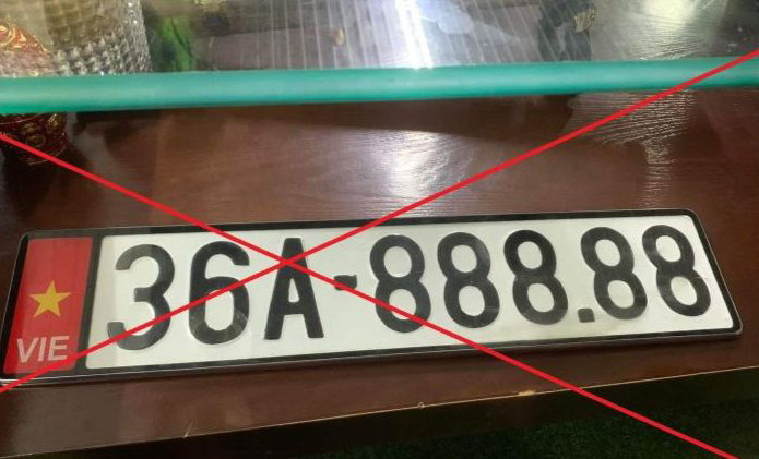 Thanh Hóa phạt người đăng thông tin sai sự thật về biển số xe ngũ quý 8 trên Facebook
