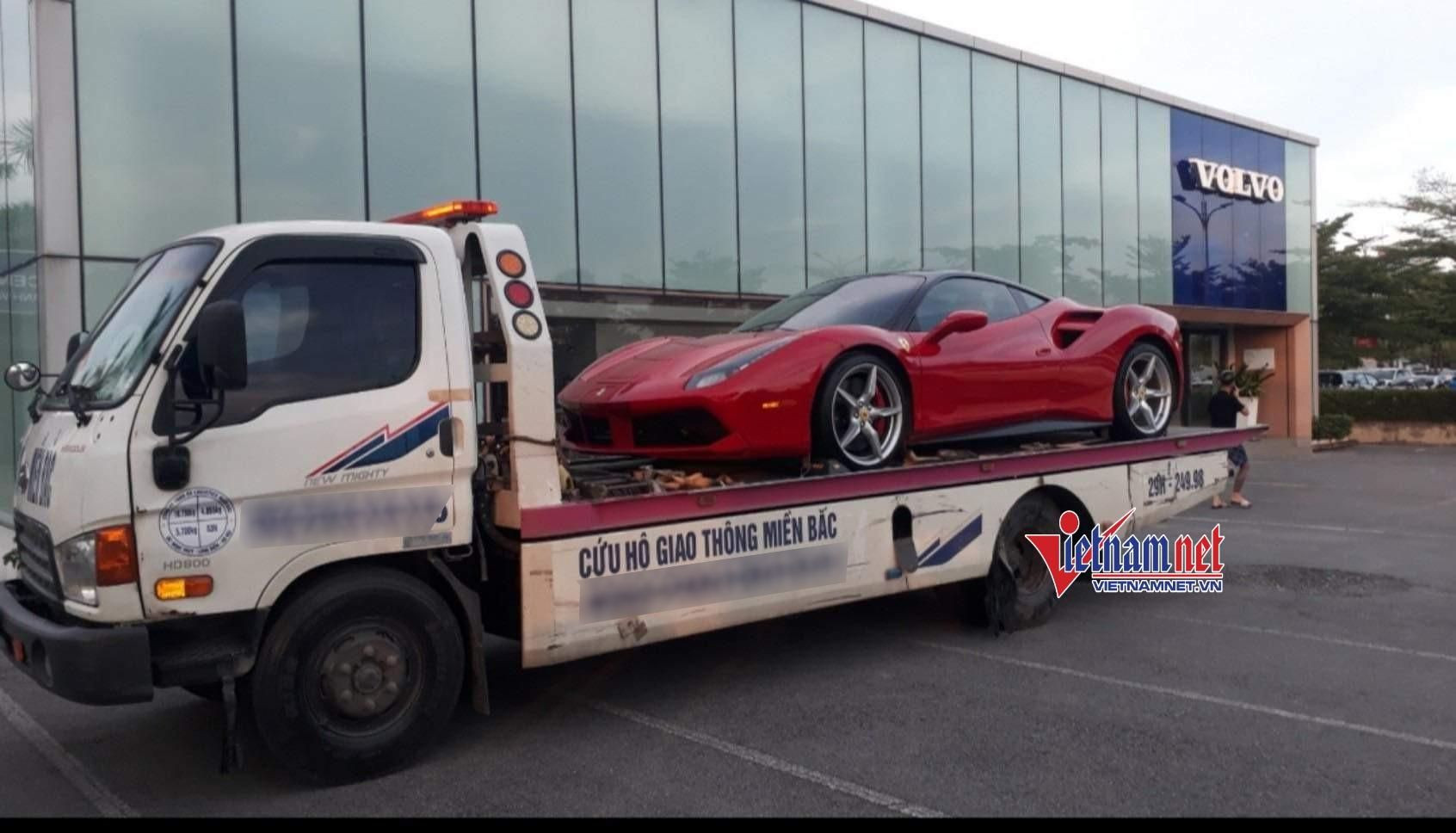 Chủ siêu xe Ferrari bị tai nạn: Hãng đưa thông tin không đúng bản chất